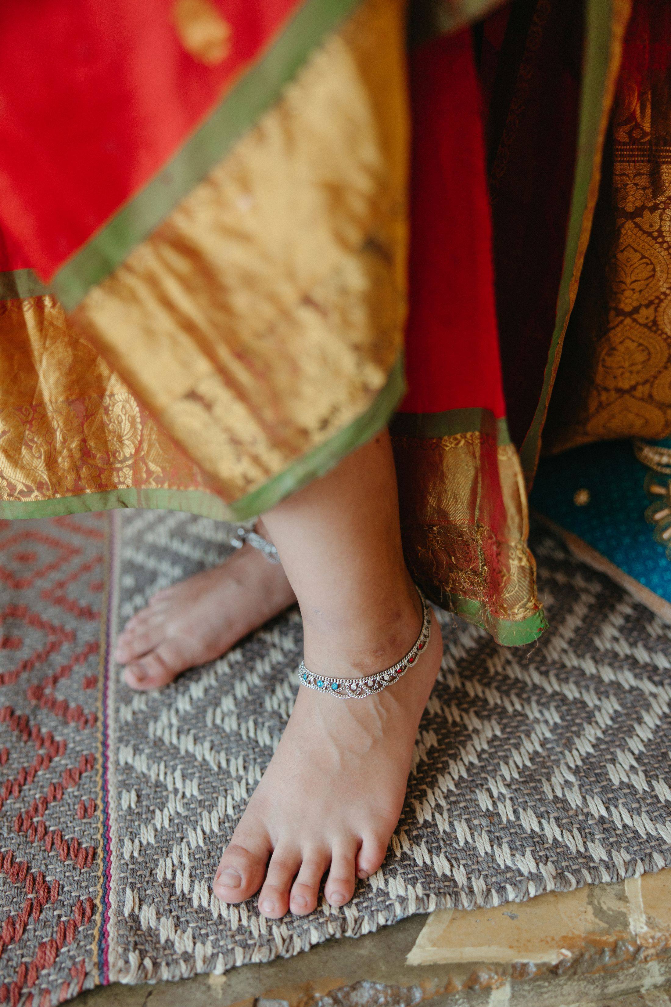 Silver Anklets